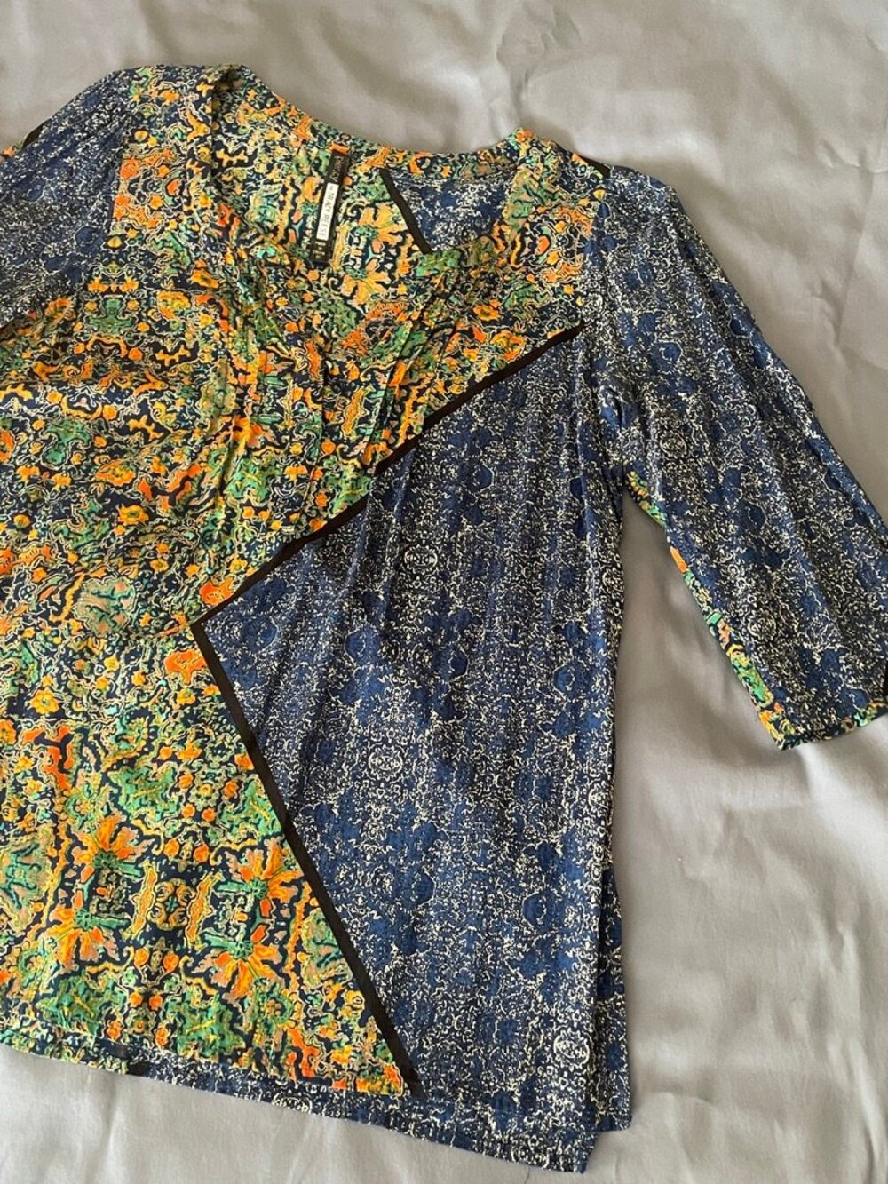 Plenty by Tracy Reese with 3/4 Sleeves Size Medium - Picture 3 of 8